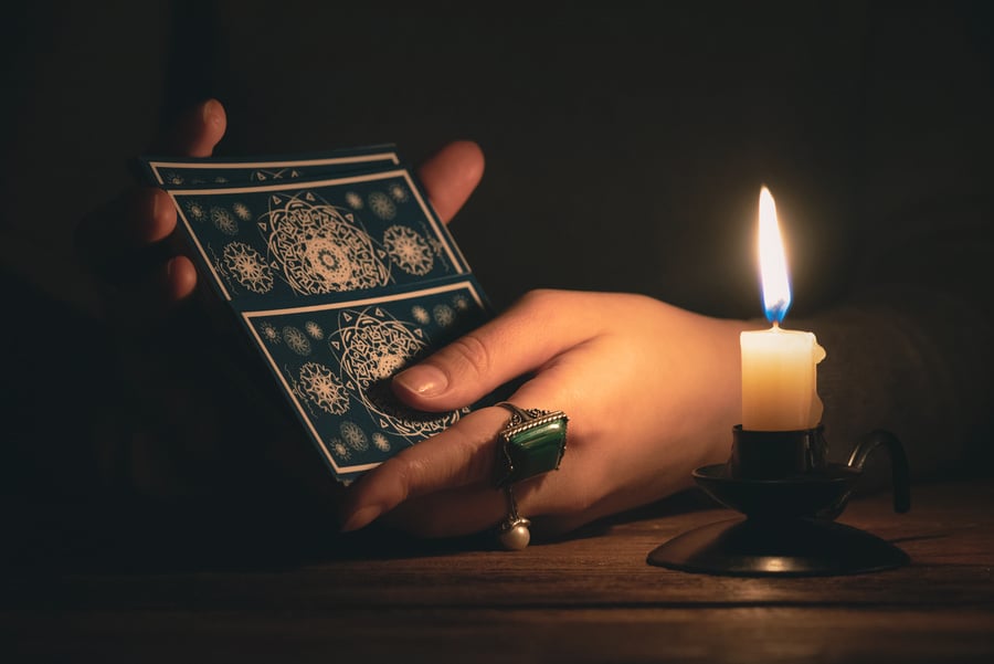 Tarot cards.